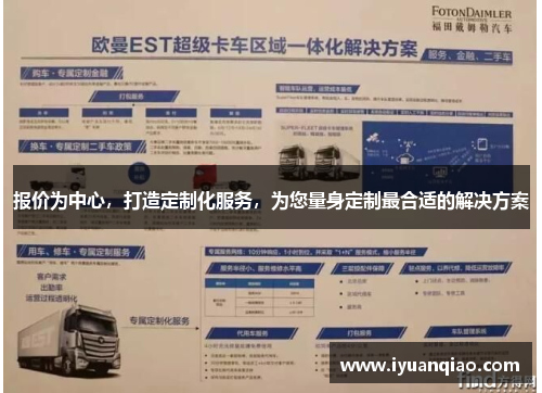 报价为中心，打造定制化服务，为您量身定制最合适的解决方案